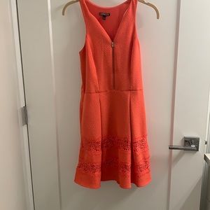 Coral dress